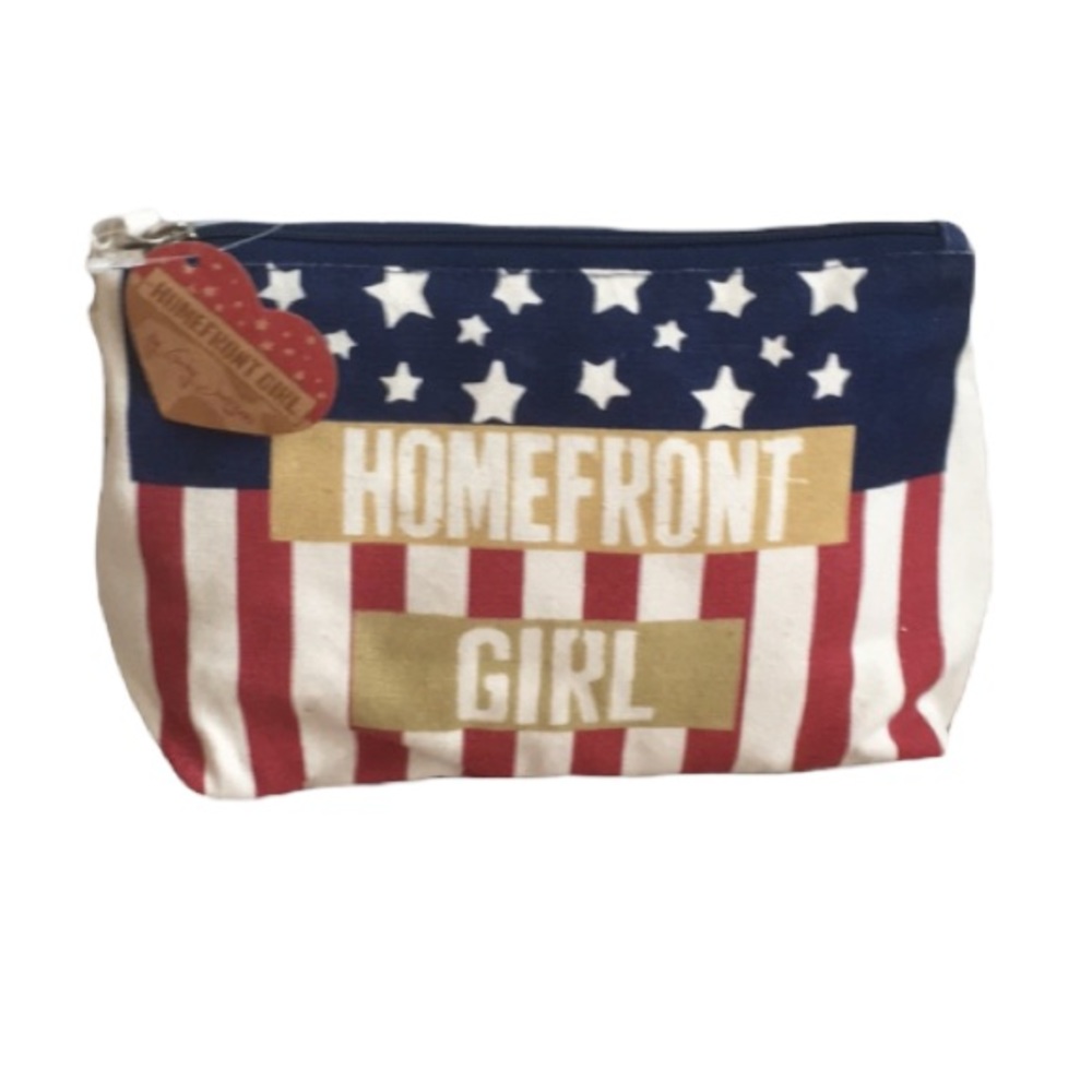 NWT! Homefront Girl Cosmetic Bag